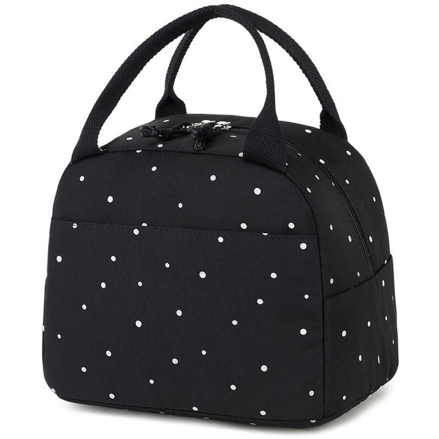 Bluboon Lunch Bag for Women Men Cute Lunch Tote Bags Reusable Insulated Lunch Box Large Capacity Reusable Insulated Cooler for Work Picnic or Travel