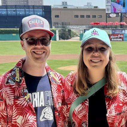 We are the biggest Peoria Chiefs fans!