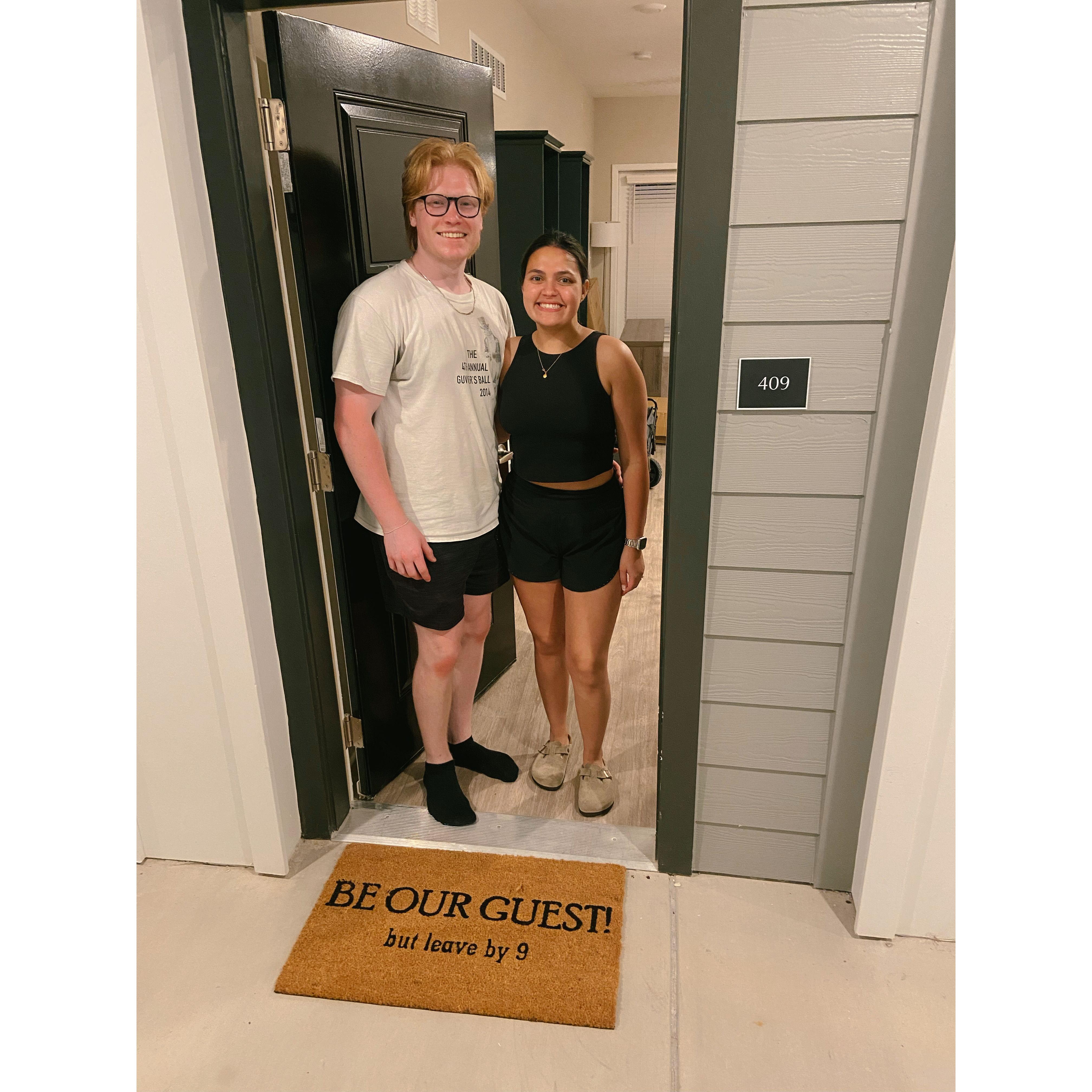 June 7, 2024
Moved into our apartment!