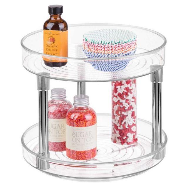 InterDesign® Cabinet Binz™ 2-Tier Turntable