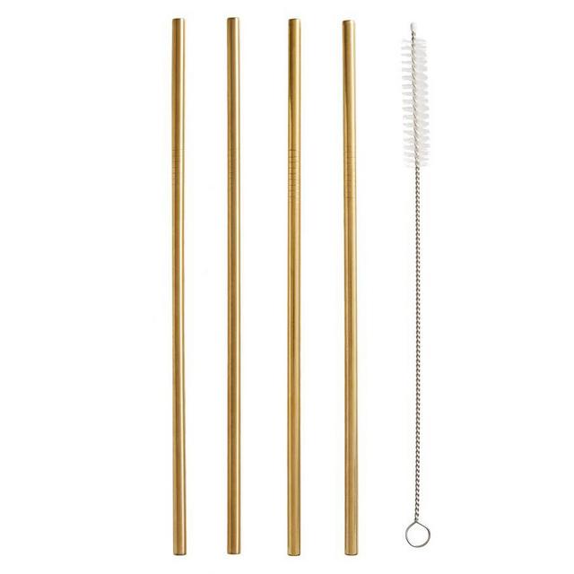 Bleecker Metal Bar Straws