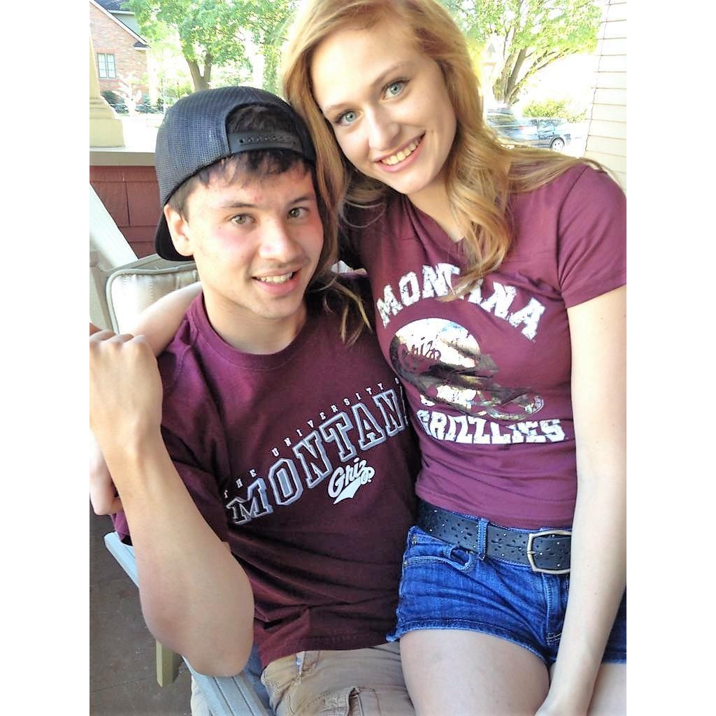 Our first picture together (2013)