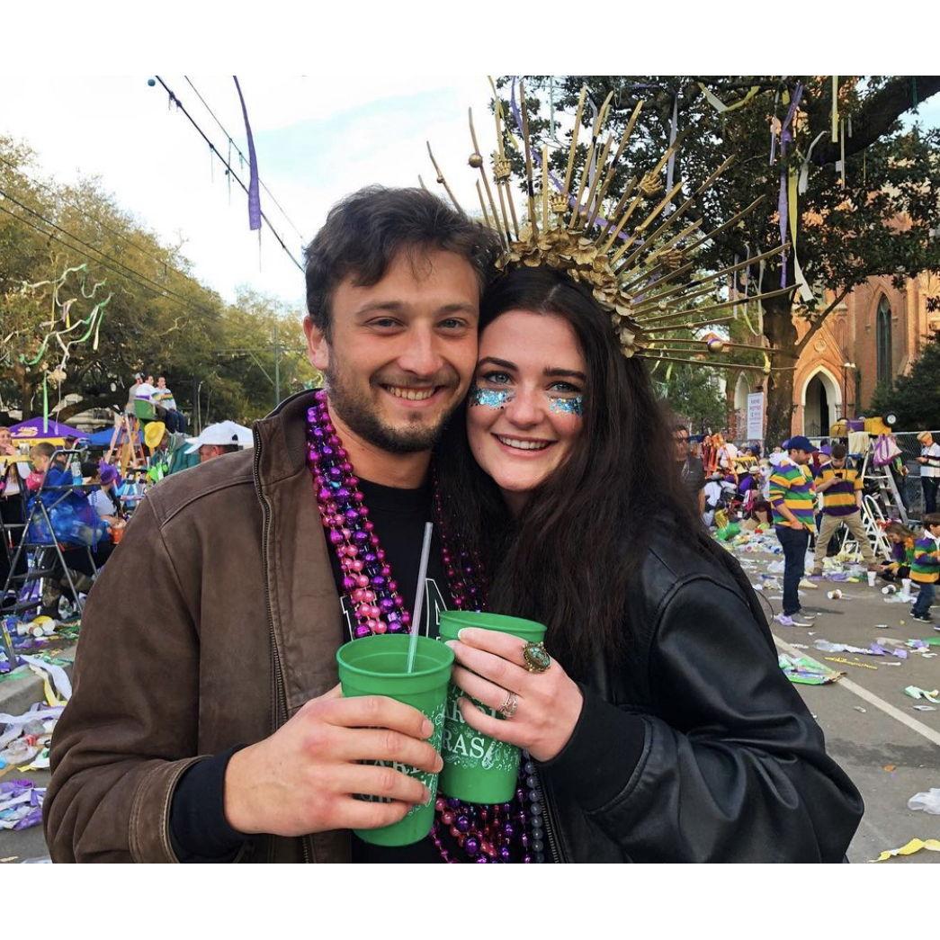 Elizabeth's first Mardi Gras