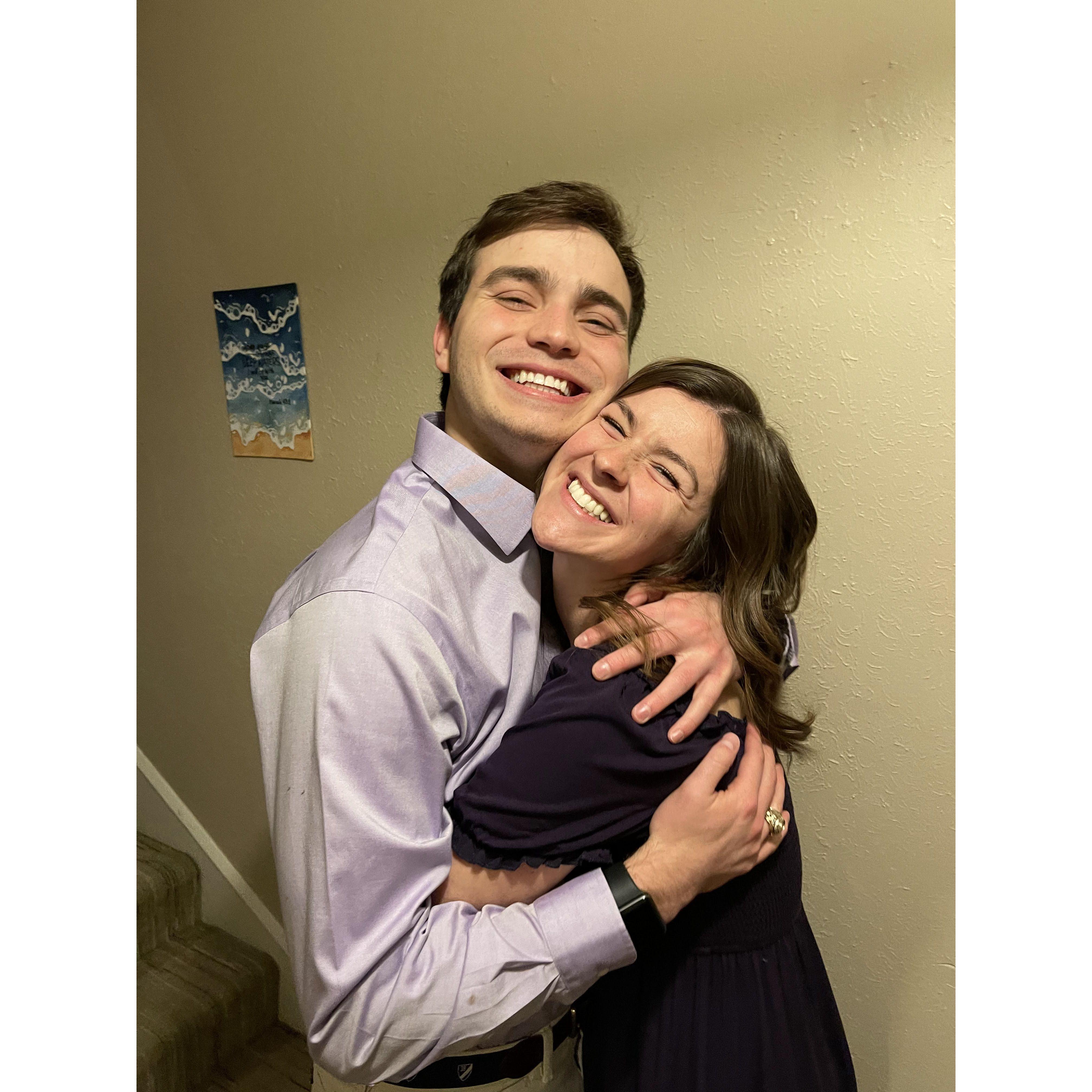 Our first year anniversary!