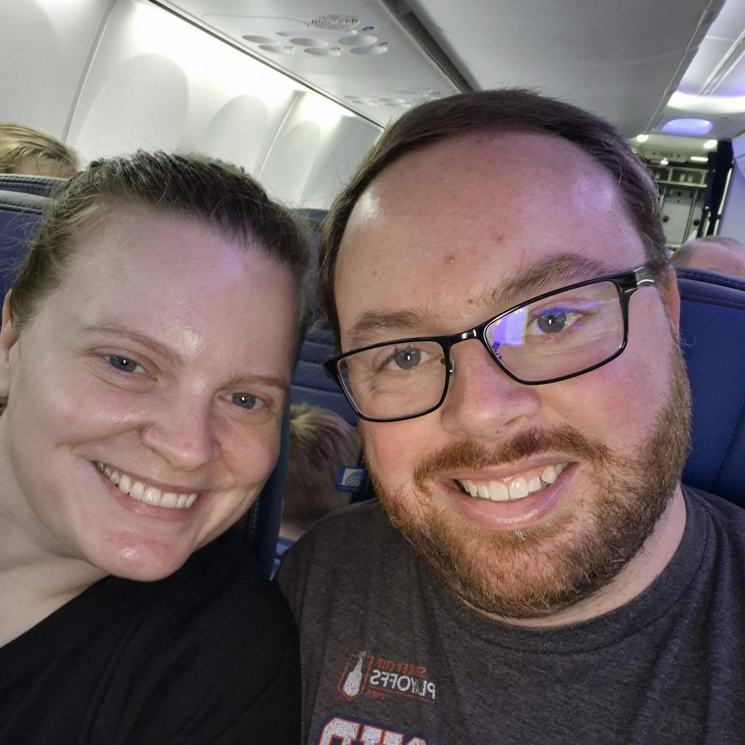 On The Flight to Disney!