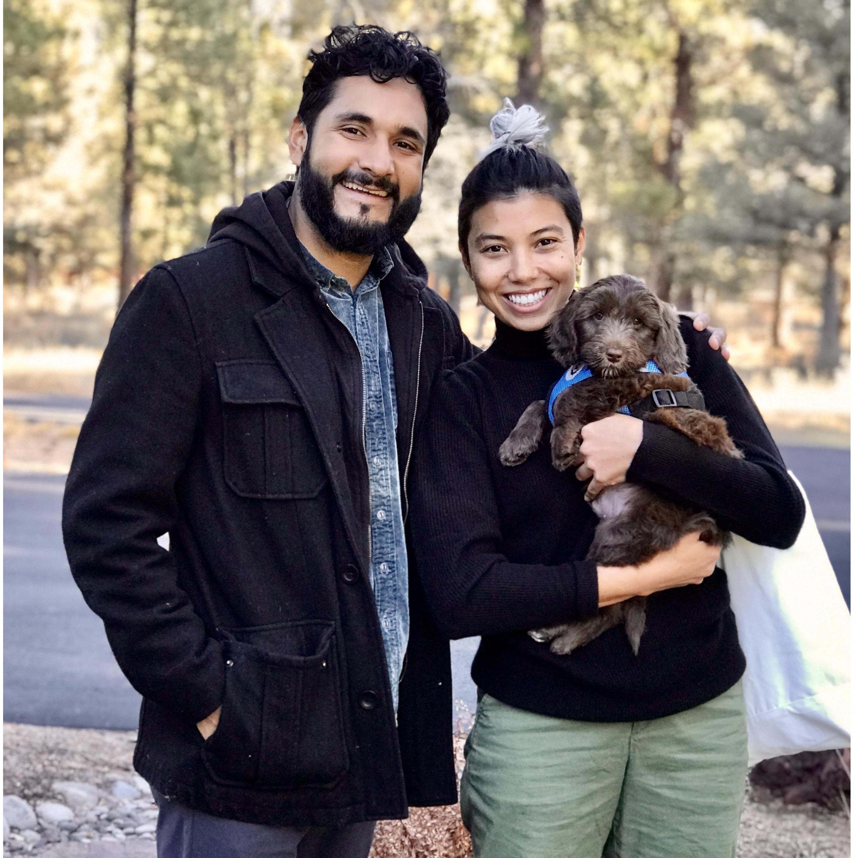 First day meeting our baby boy Zy in Sisters, OR.