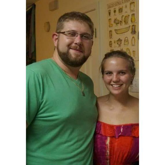 Our very first picture together, 2014