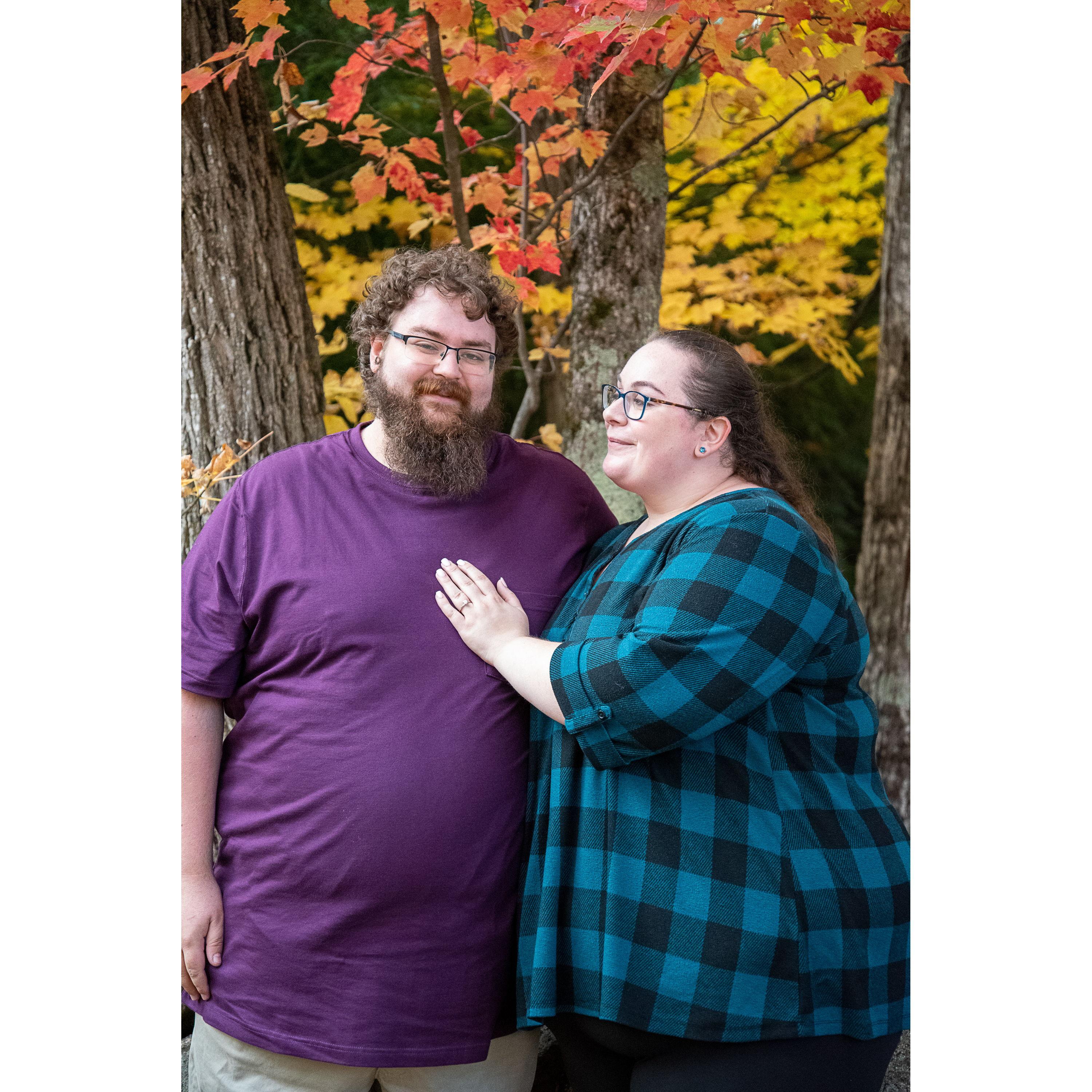 Teal and purple- the perfect combination!