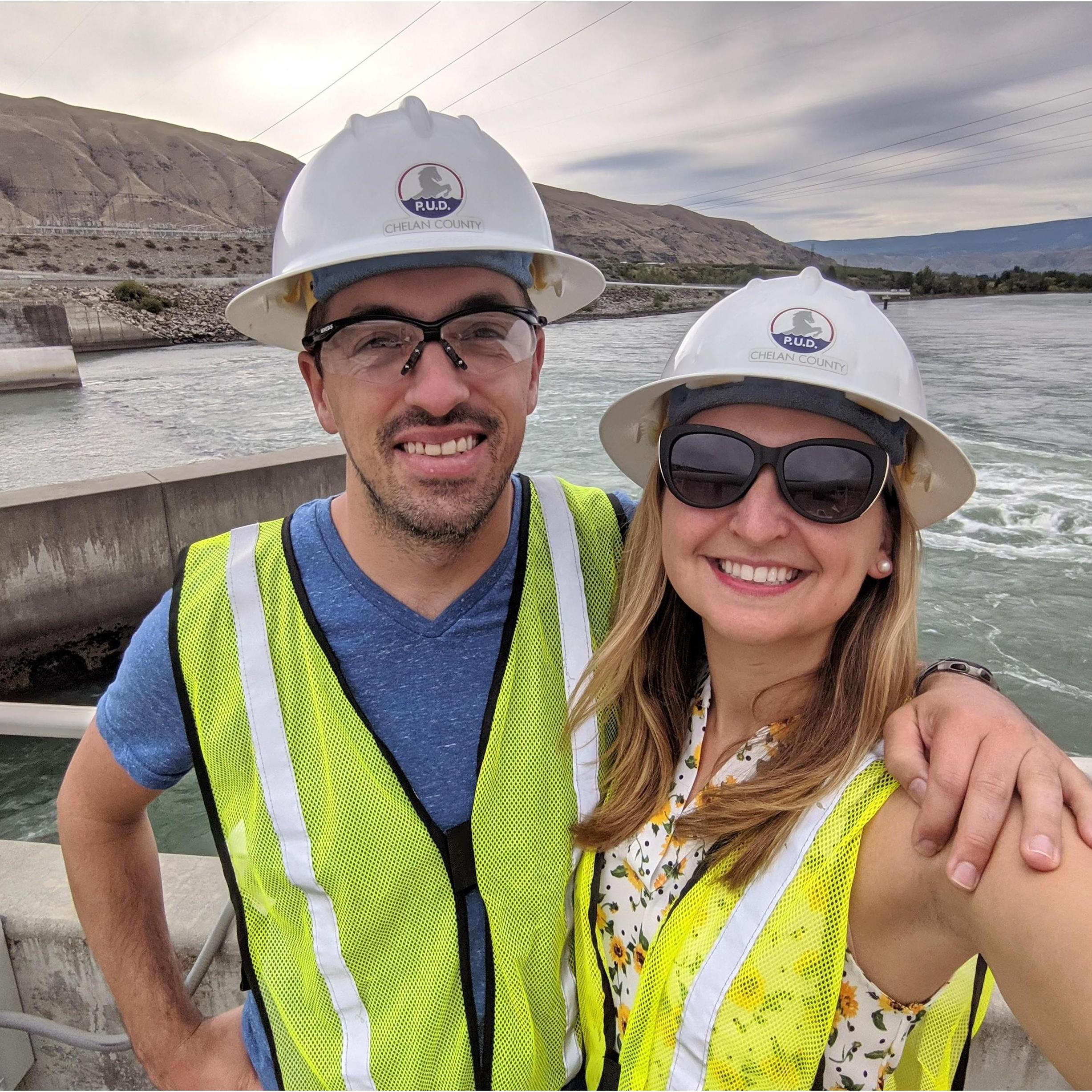 Josh and Aims would make pretty handsome dam inspectors