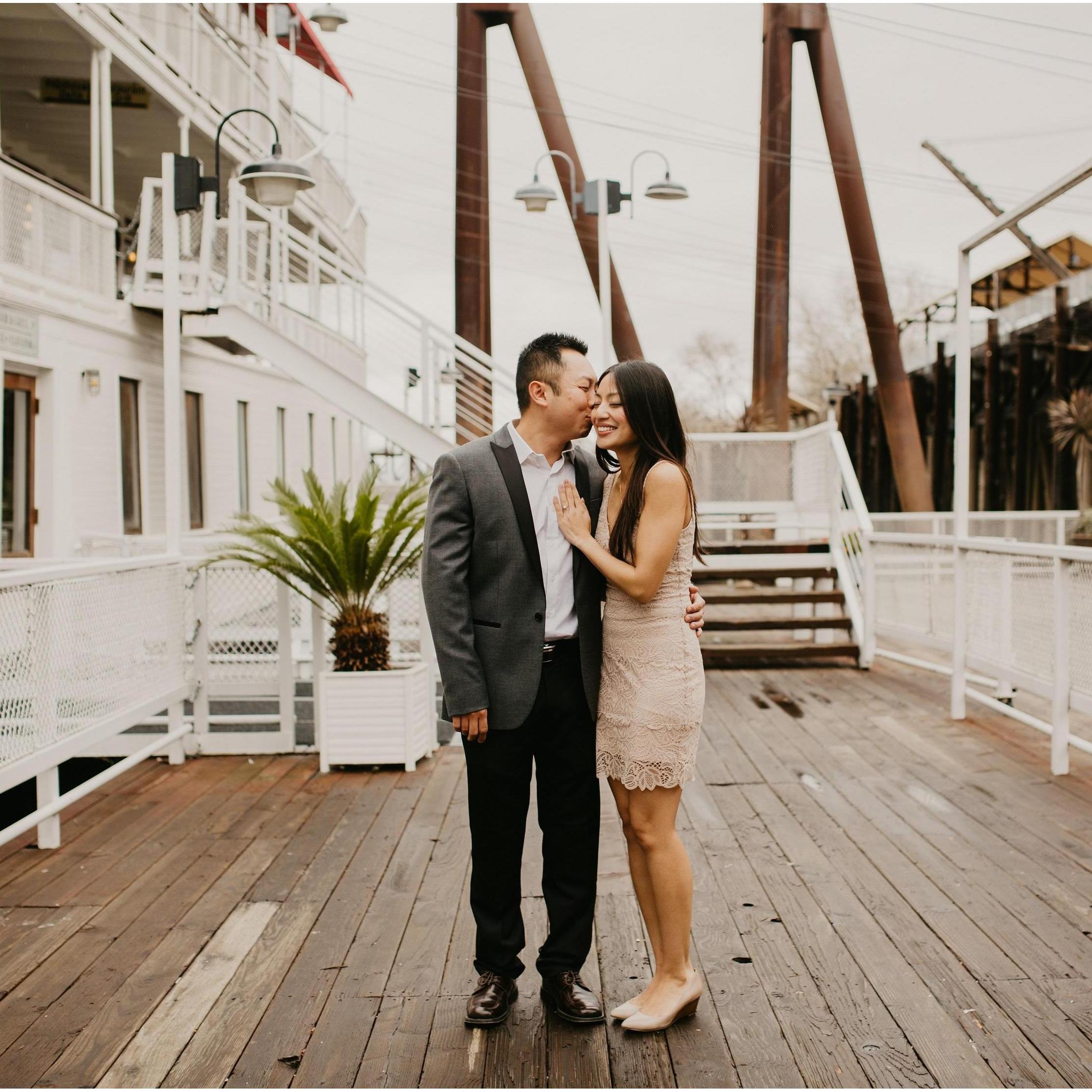 Engagement Pic.
Old Sacramento. Feb 2, 2019.