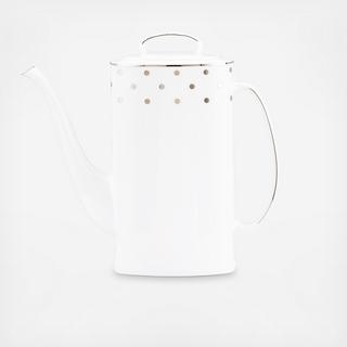 Larabee Road Platinum Coffee Pot