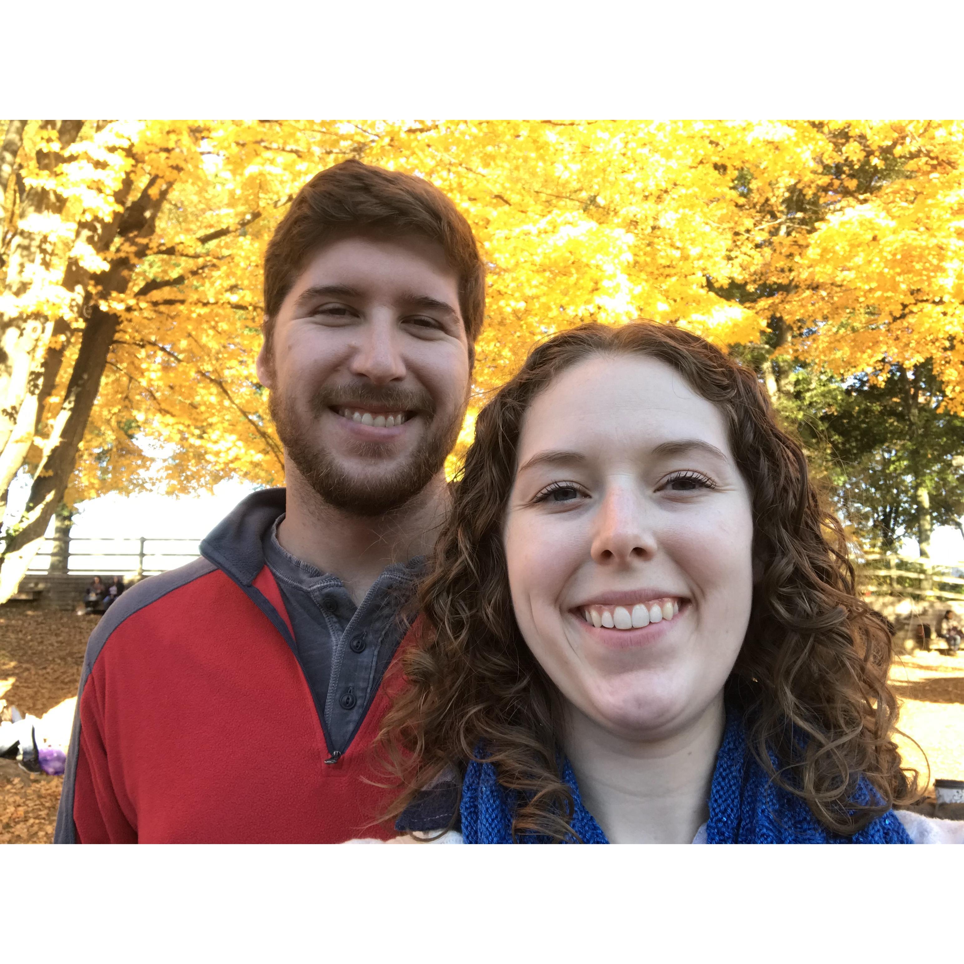 Our weekend trip to New York state this past fall. We saw such beautiful color changes on our drive.