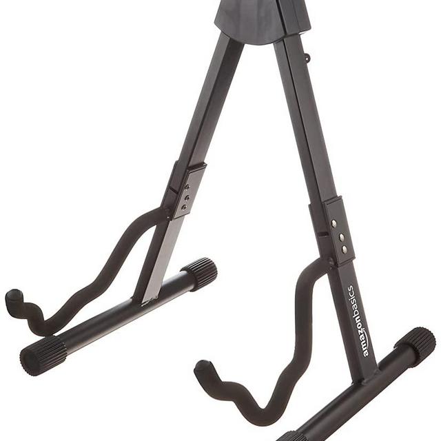 AmazonBasics Guitar Folding A-Frame Stand for Acoustic and Electric Guitars