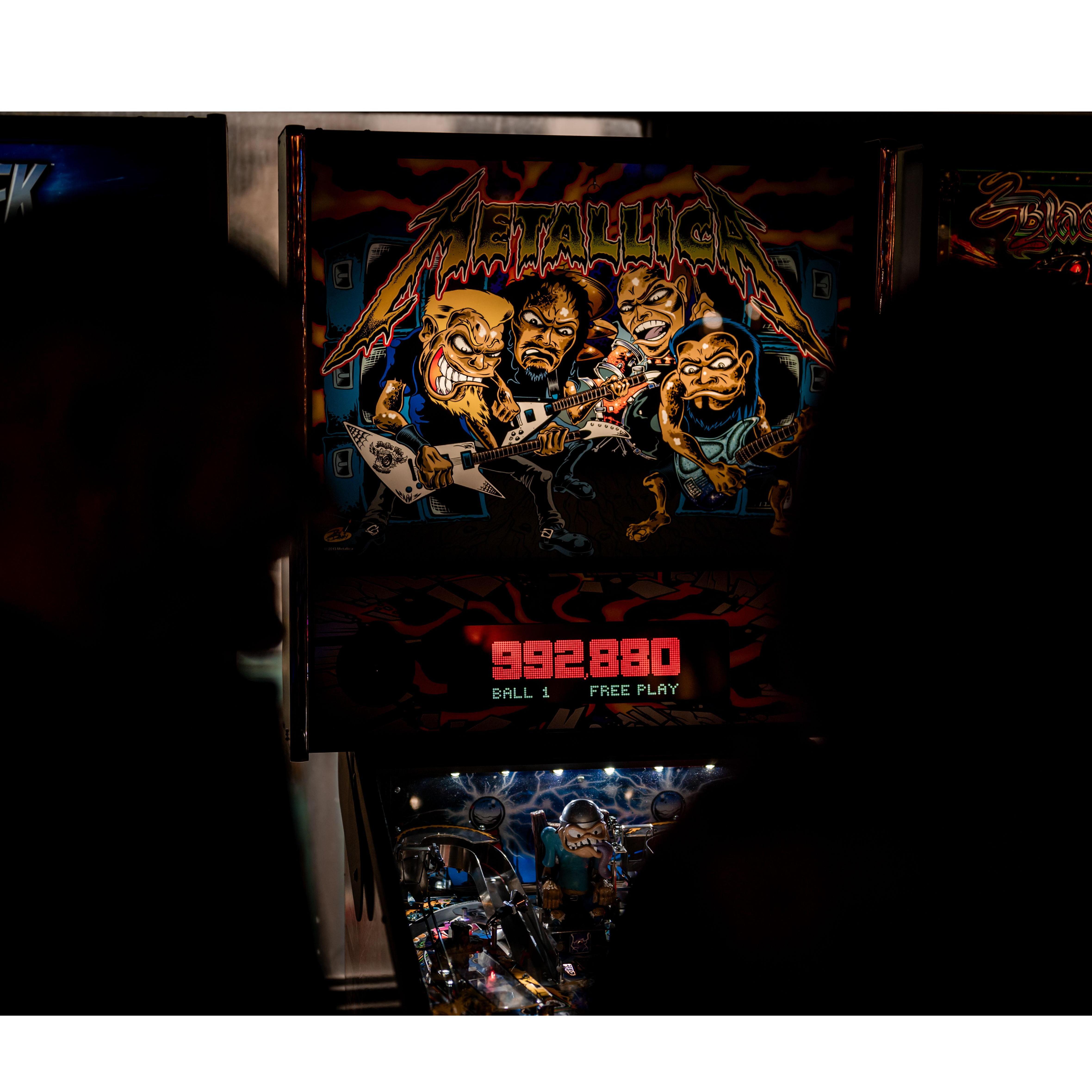 Just a nod to the Metallica concert...