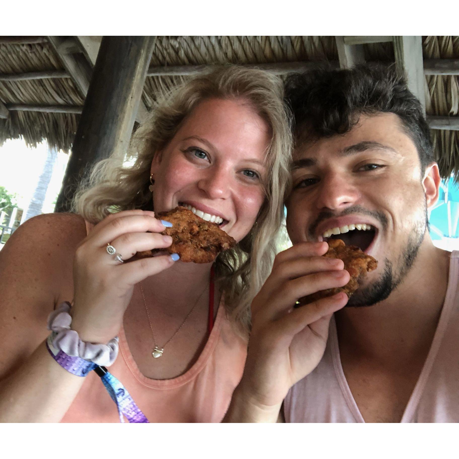 Our very first trip together, the keys. 6/2021