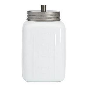 Galvanized Ceramic Bath Accessories, Canister