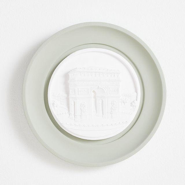 STATUETTE Sage Plaster of Paris Wall Charm