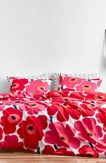 Unikko Duvet Cover & Sham Set