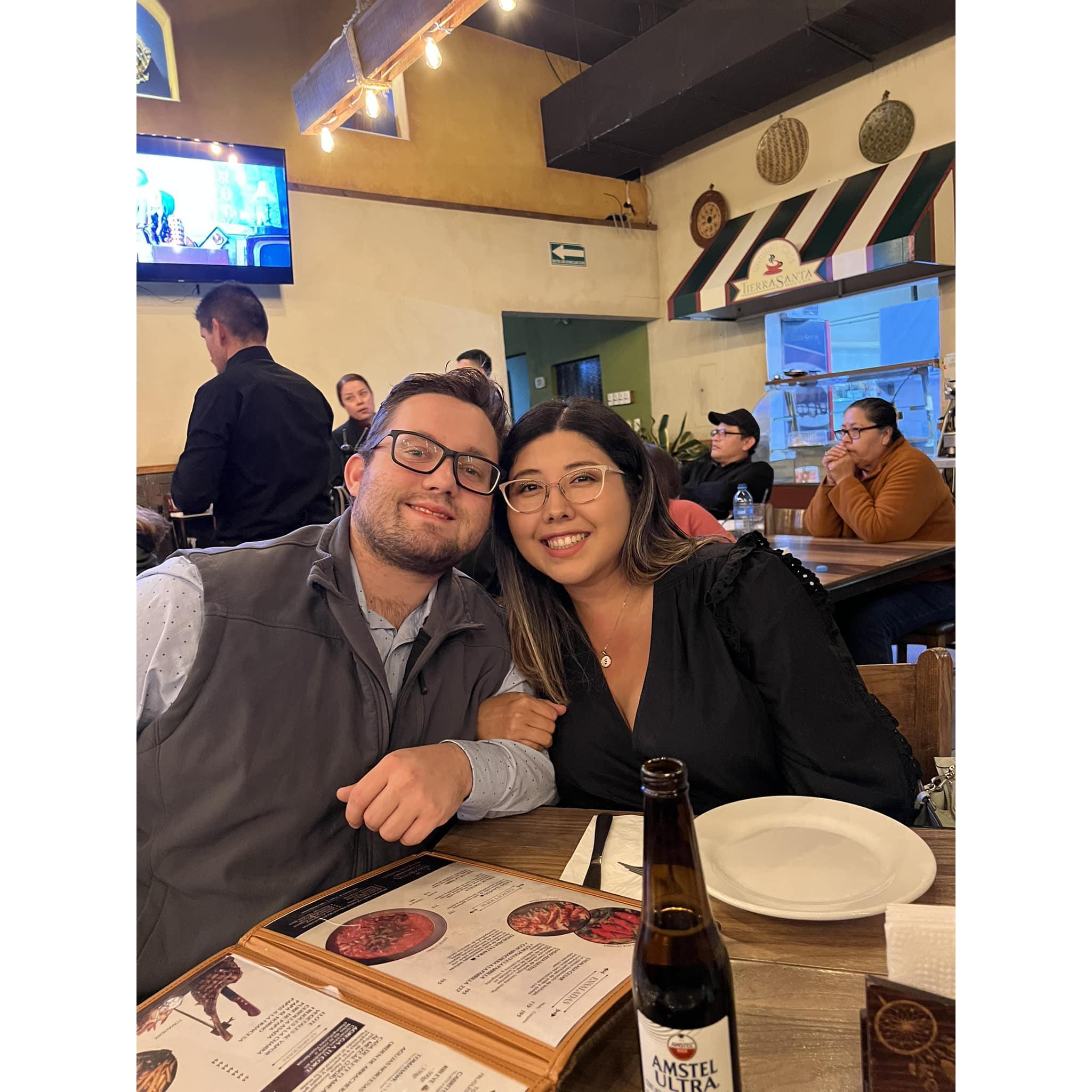 Celebrating Ryan's birthday