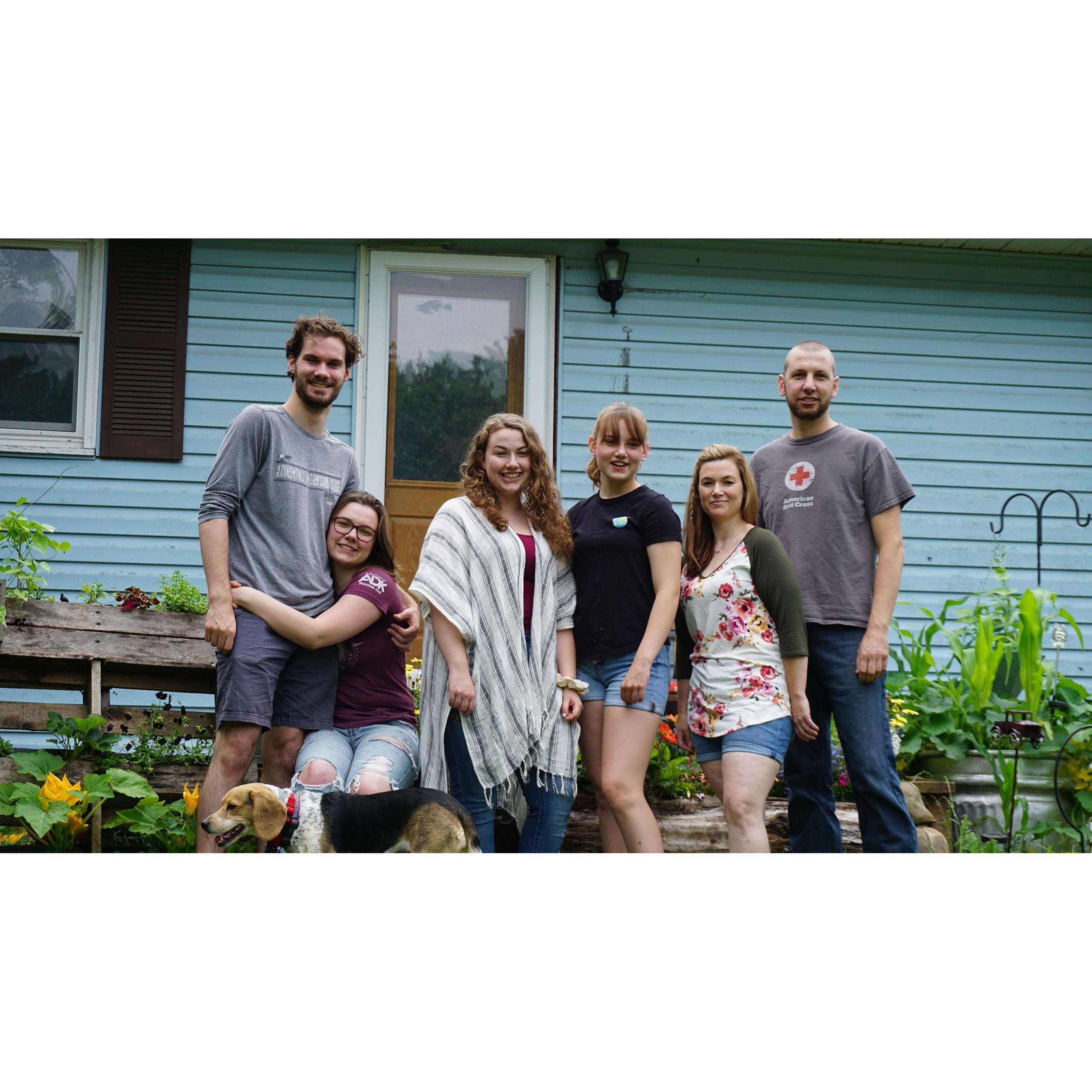 Family photo, Odessa, New York - 2019