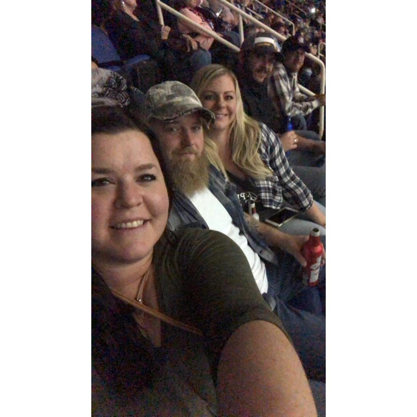 Alabama concert with Brittany and Brian