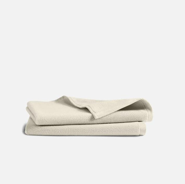 Plush Turkish Cotton Hand Towels (Pebble)