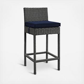 Sojourn Outdoor Sunbrella Bar Stool