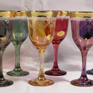 Corona Wine Goblets, Set of 6