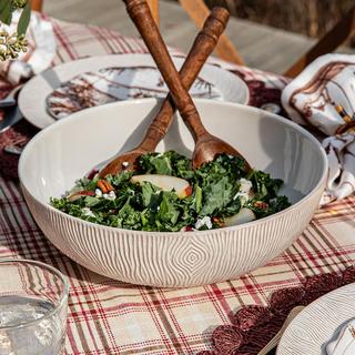 Blenheim Oak Serving Bowl