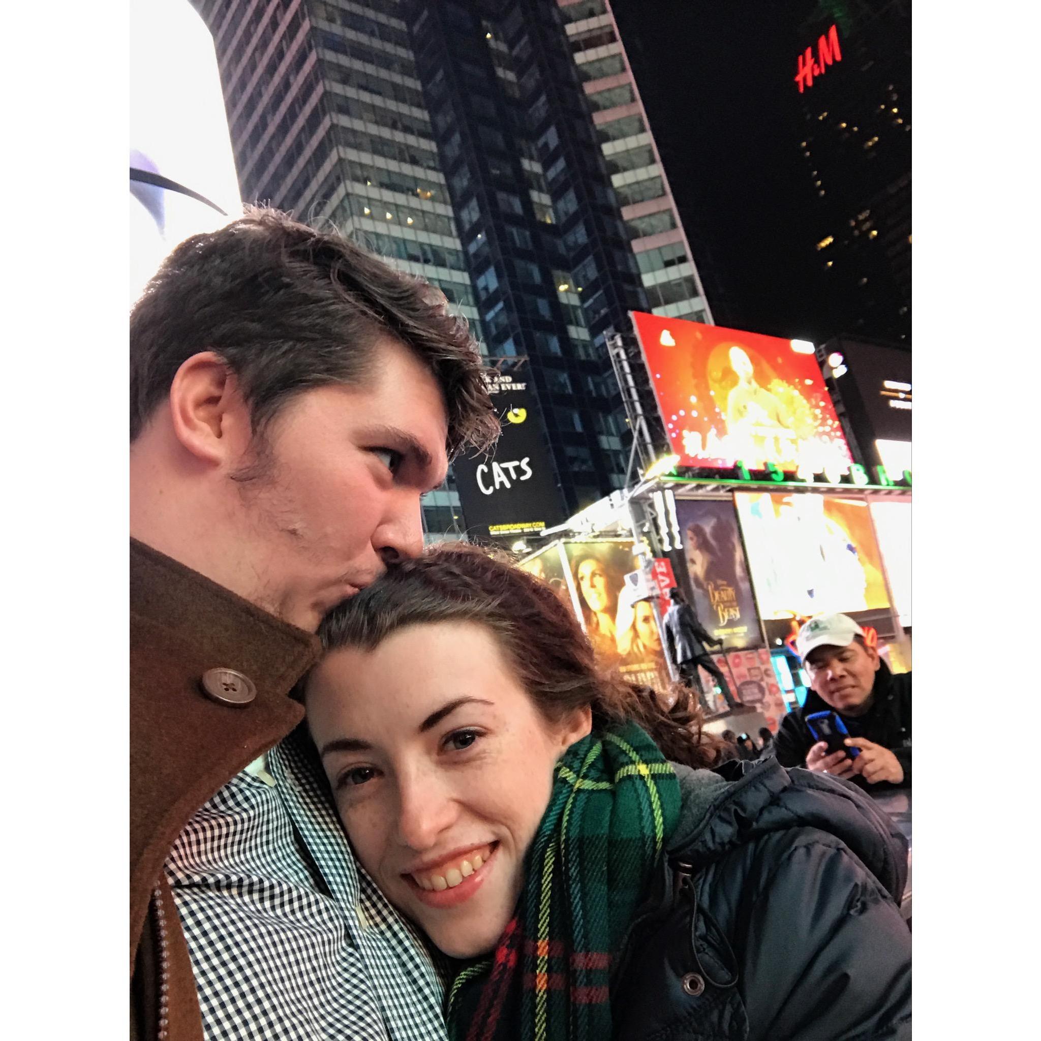 The only time Times Square didn't suck