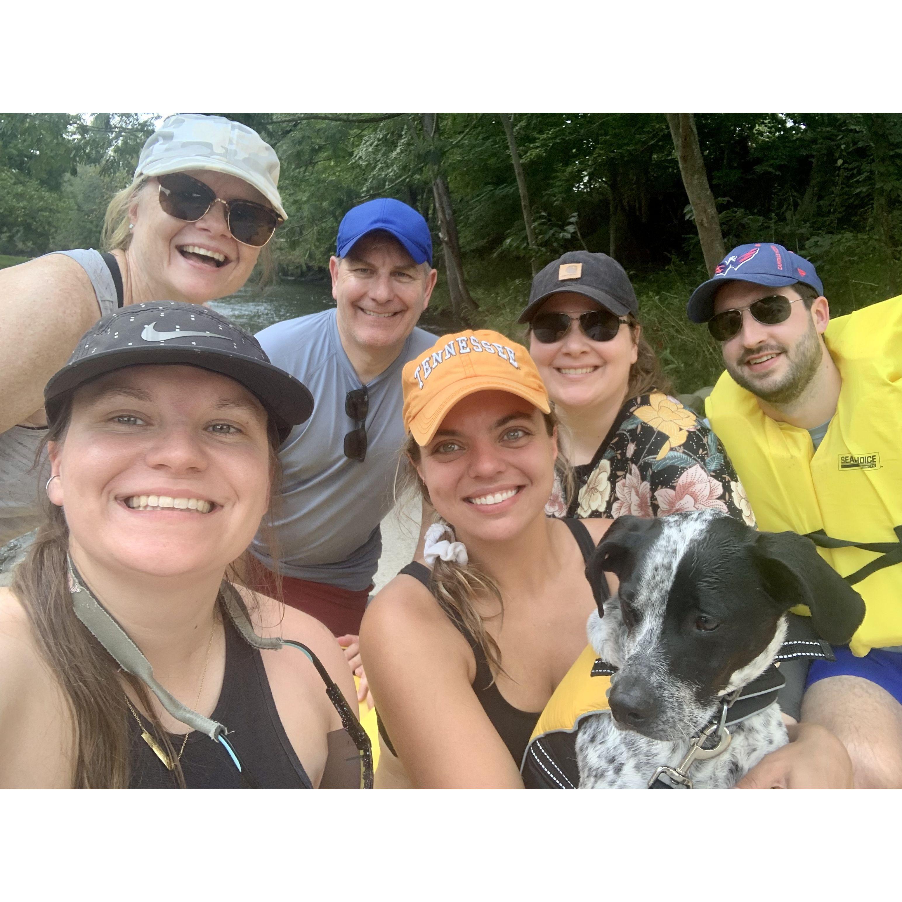 Catch of the day? Kayaking with the Wellers-Wade family (August 2021)