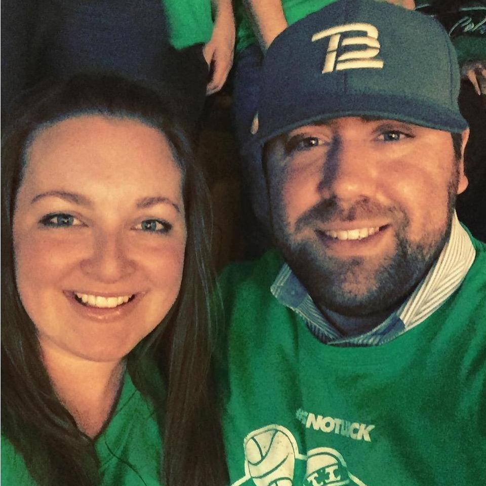 Kayla's first Celtics game