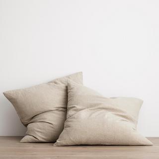 Linen Euro Pillowcase, Set of 2