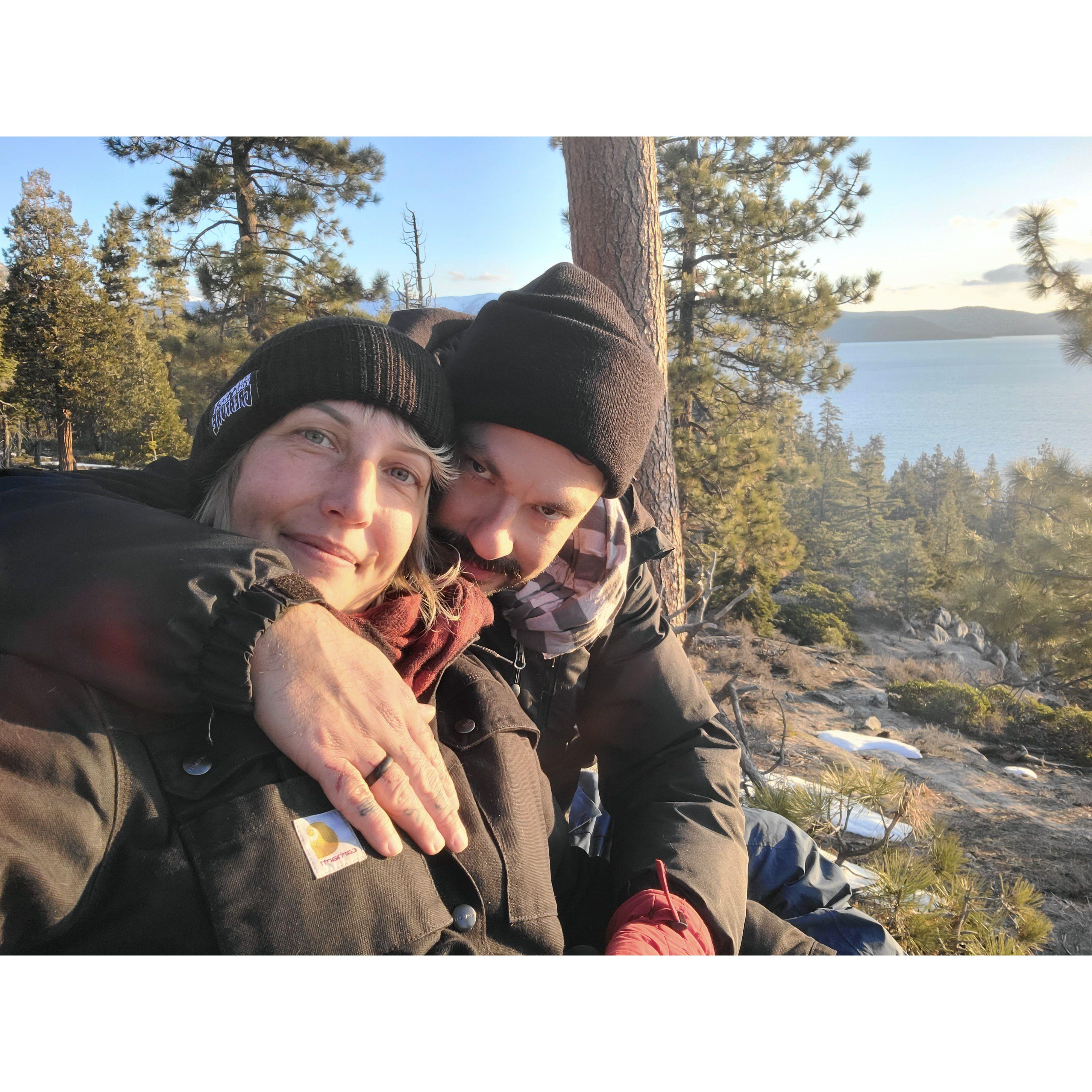 Loving Lake Tahoe in Carson City, Nevada. April 7th, 2024