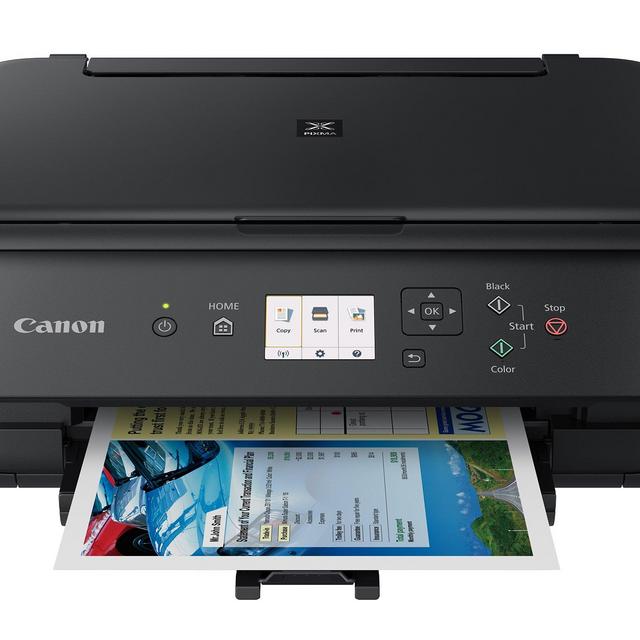 Canon TS5120 Wireless All-In-One Printer with Scanner and Copier: Mobile and Tablet Printing, with Airprint(TM) and Google Cloud Print compatible, Black
