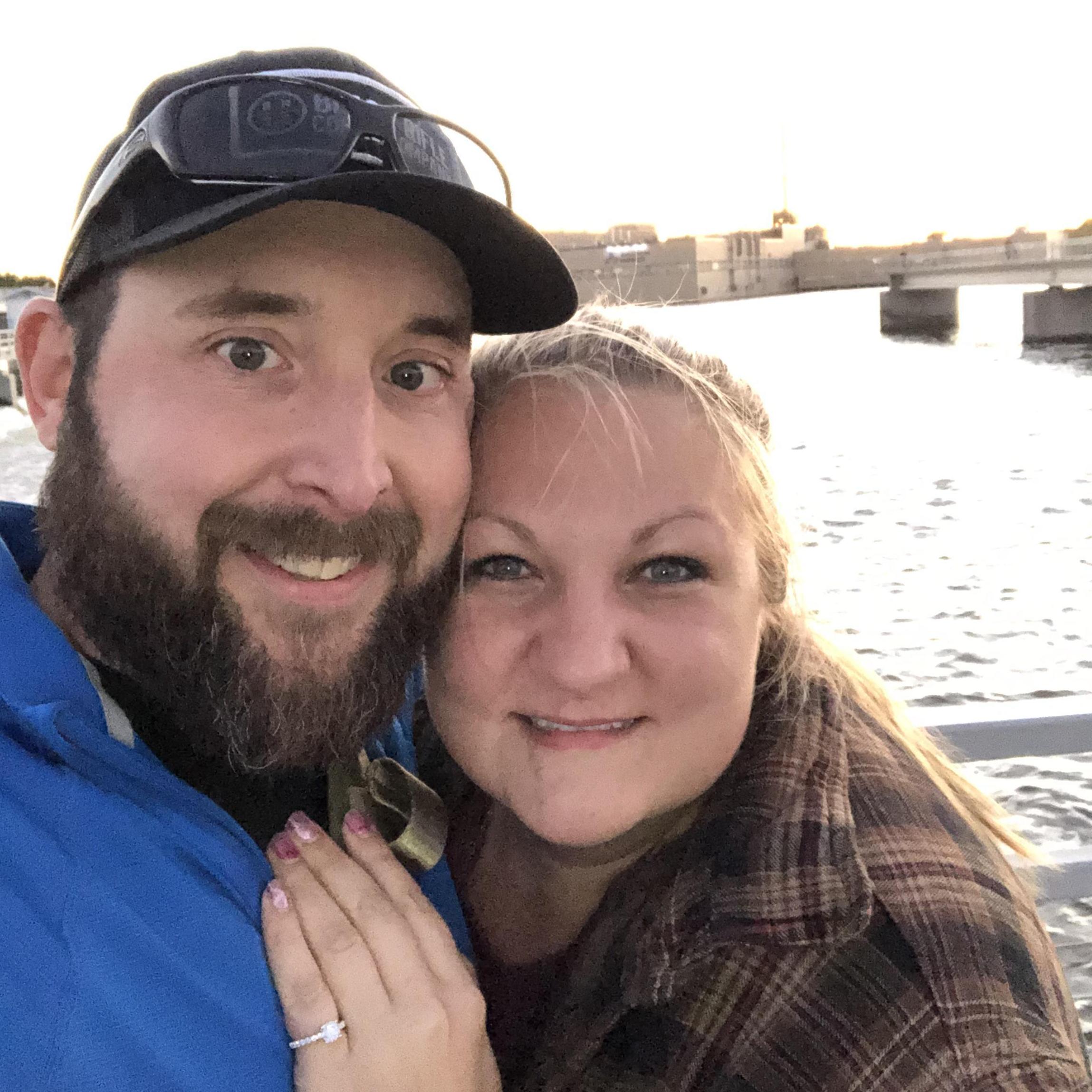 Right after we got engaged! 💍