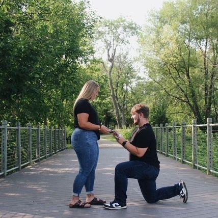 The day we got engaged