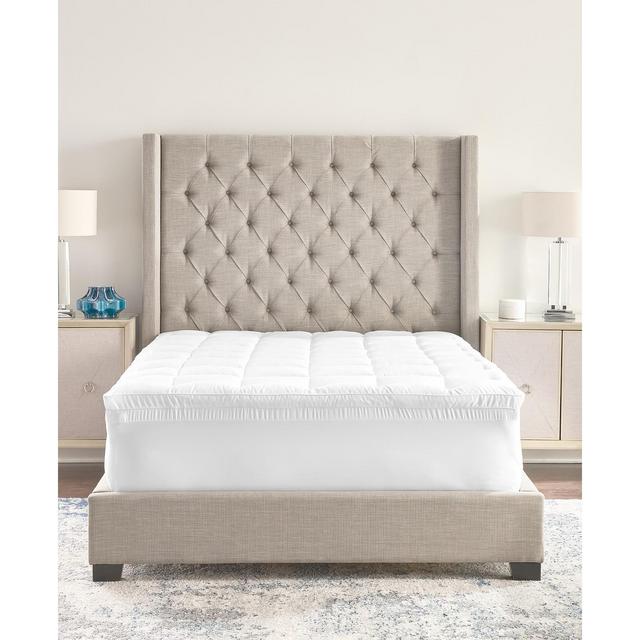 ProSleep 4" Hybrid Fiber and Memory Foam Mattress Topper, King