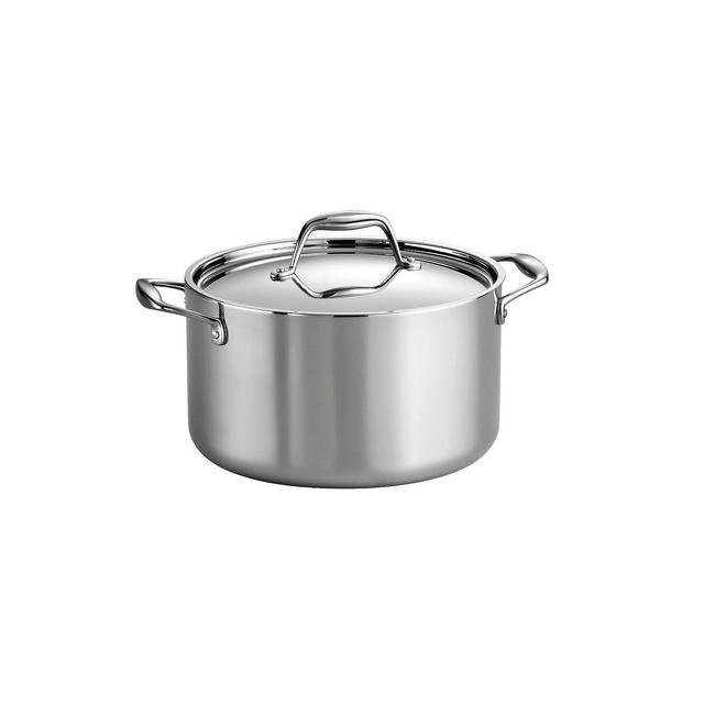 Tramontina Gourmet Tri-Ply Clad 6 Qt Covered Sauce Pot