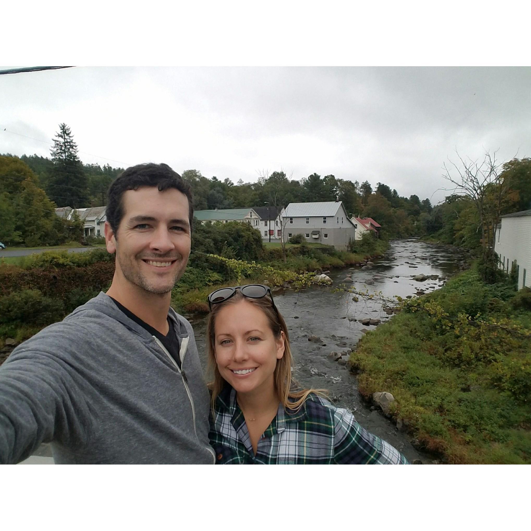 Steven and Jill in Vermont.