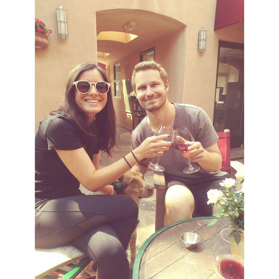 Wine tasting outside of San Francisco
