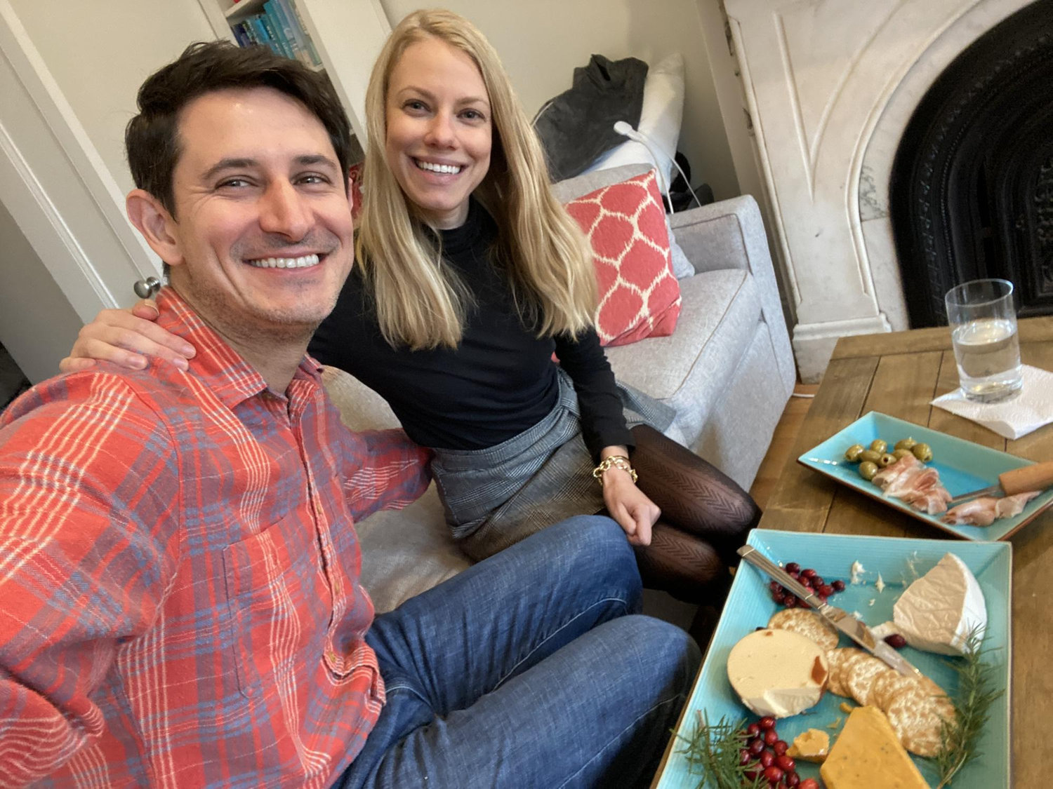 Our first Thanksgiving together - we made a duck!