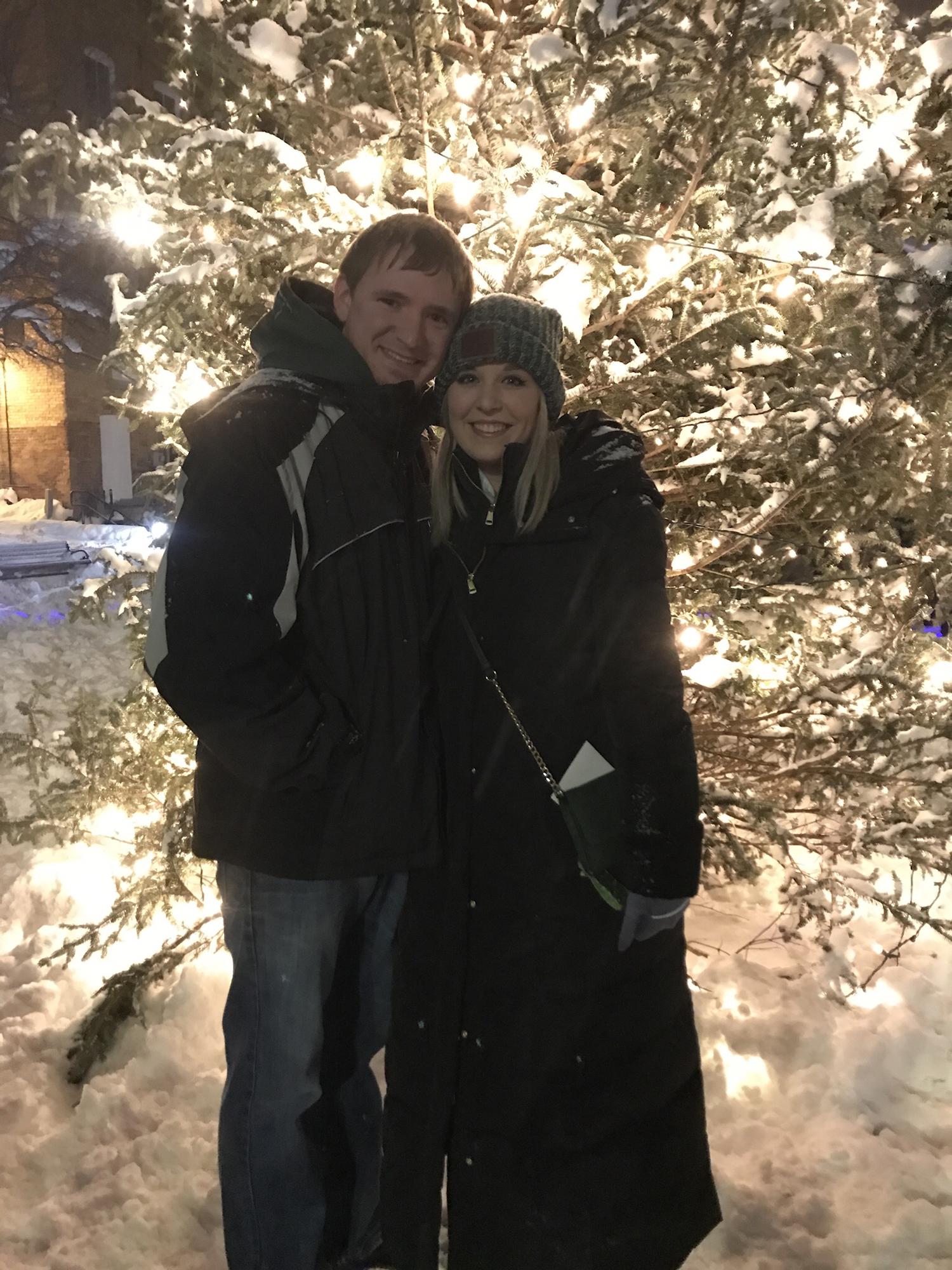Ball drop in Allegan! HNY