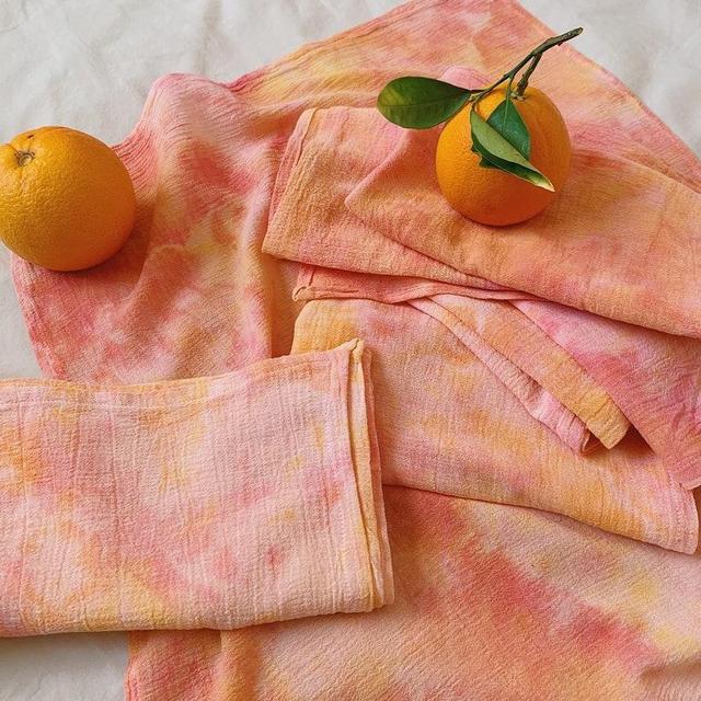 Reusable Cotton Cloth Napkin Set | Hand-Dyed Tie Dye | Dinner Party, Weddings, Cocktails | Set of 2,4 | Sustainable | Gift Ideas