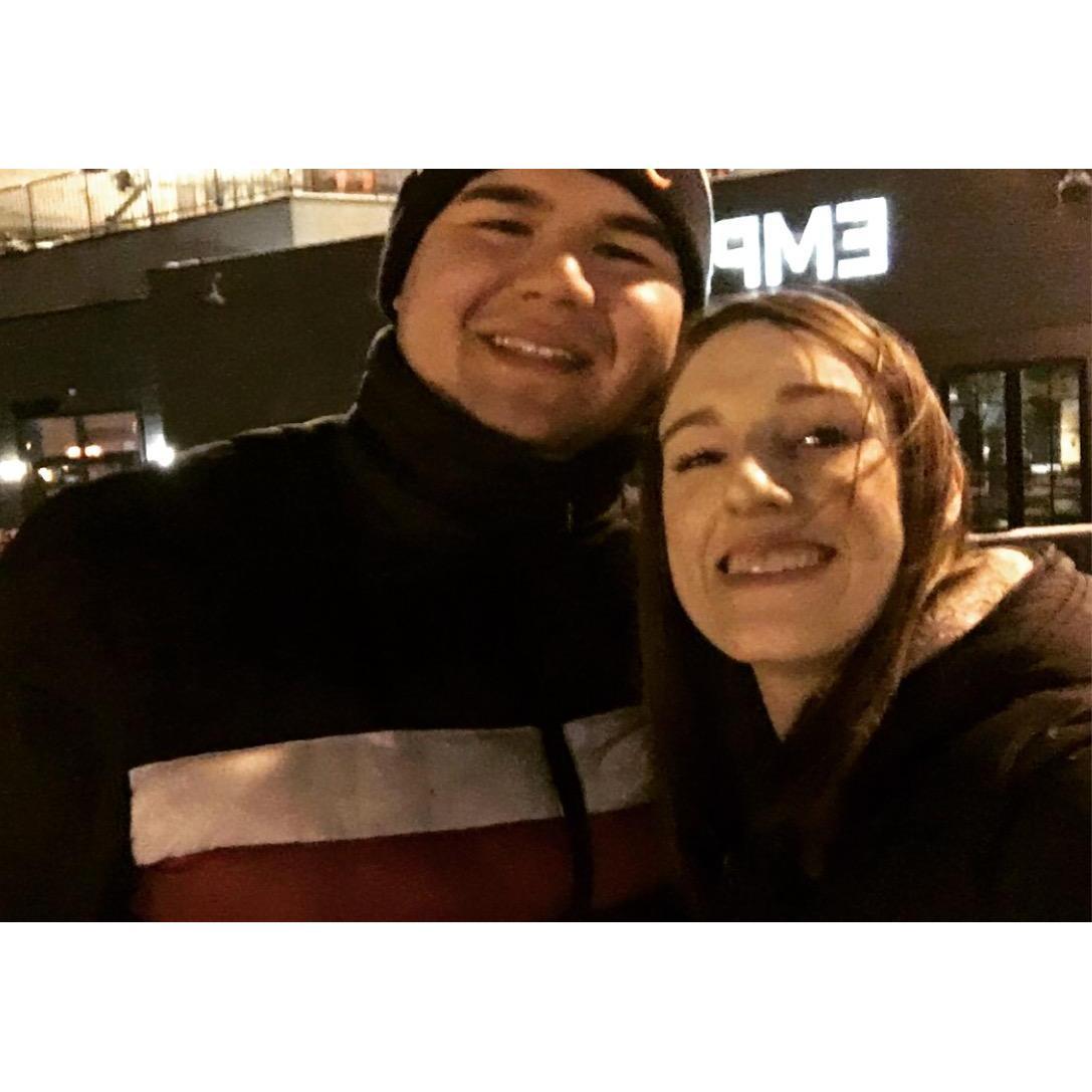 The day we started dating (1/20/2019)