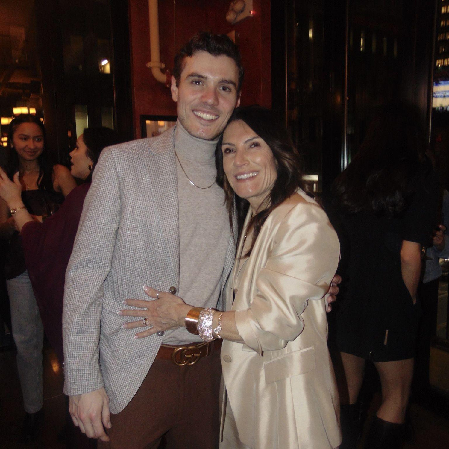 The night we got engaged!