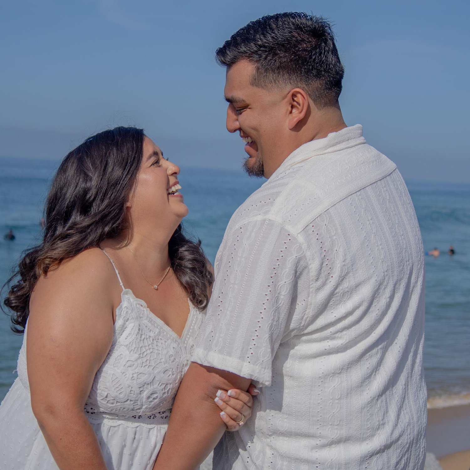 One of our favorite pictures from our recent photoshoot at the same place we had our first date. April 2026.