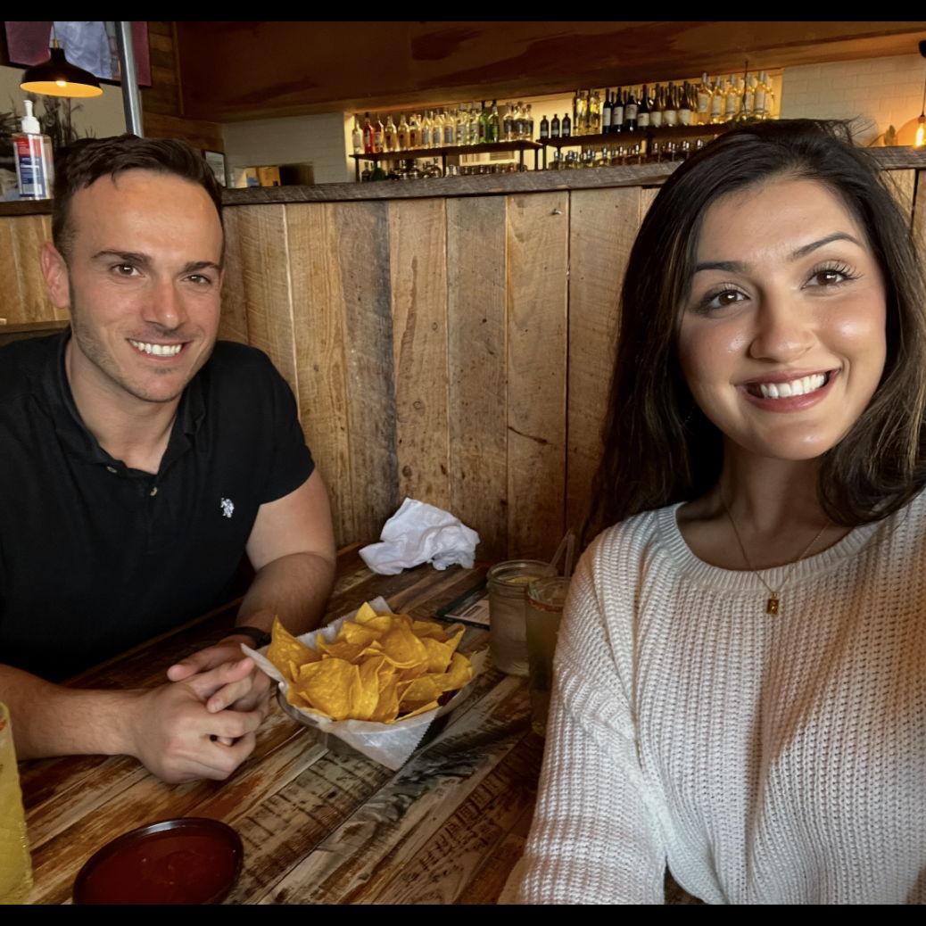 Our first date!