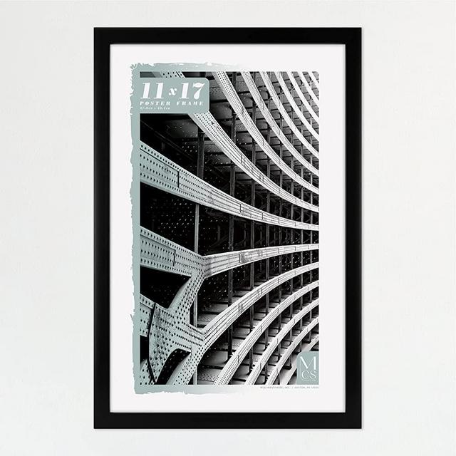 MCS Gallery Foundation Poster Frame, Black , 11 x 17 in