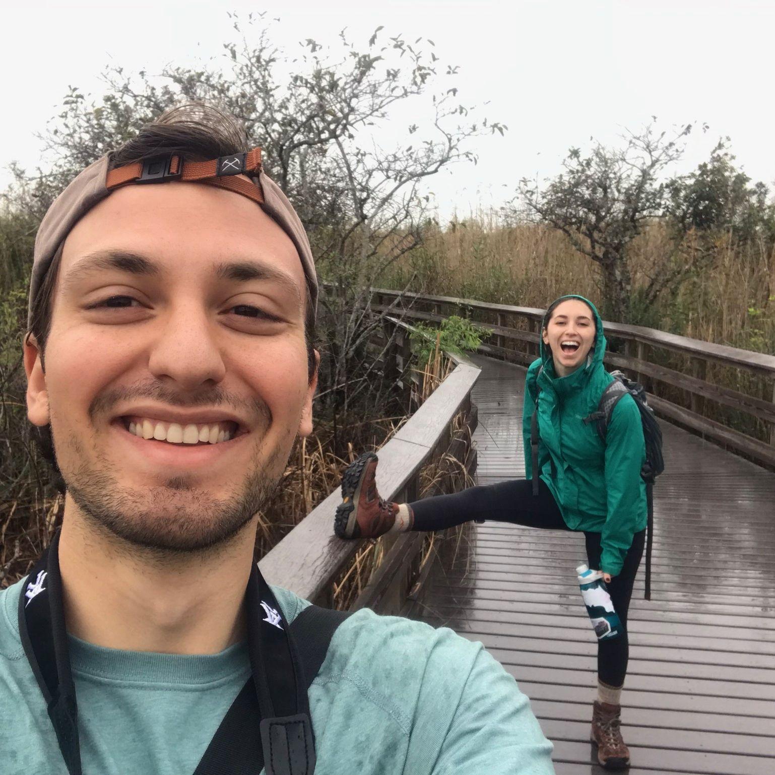 Everglades! We have hilariously bad luck with weather but we always make the most of it.